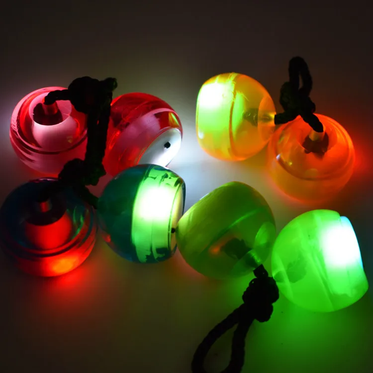 Люминесцентный палец yoyo exploding головоломка декомпрессионные игрушки для разрядки Пальчиковый йо-йо с освещением Производитель прямых продаж