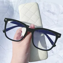 

LONSY Fashion Myopia Glasses Prescription Anti Blue Light Vintage Square Eyeglasses Student Short Sight Eyewear -1.0 2.0 3.0 4.0