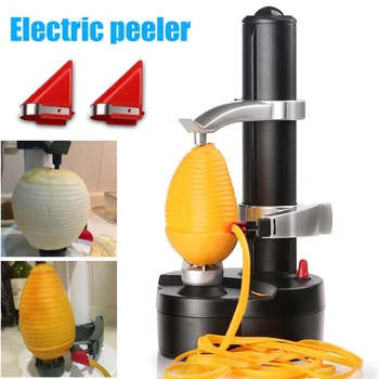 

Electric Peeler Multi-function Fruit and Vegetable Peeling Machine Planing Cutter Corer With 3 Blades HUG-Deals