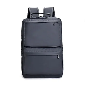 

Men's Nylon Laptop Backpack Waterproof Light Business Travel Knapsack Teenager Leisure Simple School Notebook Back Pack B030
