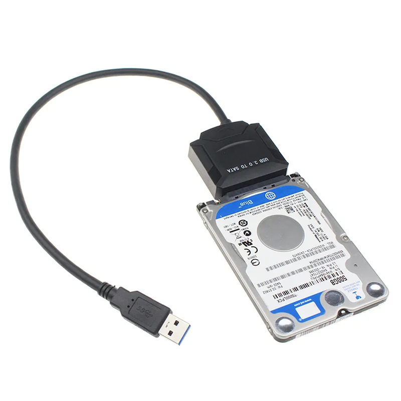 Лидер продаж адаптер USB 3 0 к SATA кабель конвертер для 2 5 дюймового Ɖ.5 ''HDD SSD