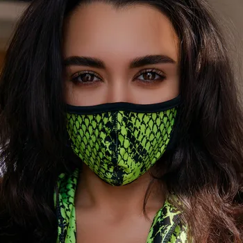 

Unisex Anti-Dust Reusable Mouth Masks Snake Anti-ultraviolet Breathable Fashion Mask For Cycling Outdoor Mascarillas Masker