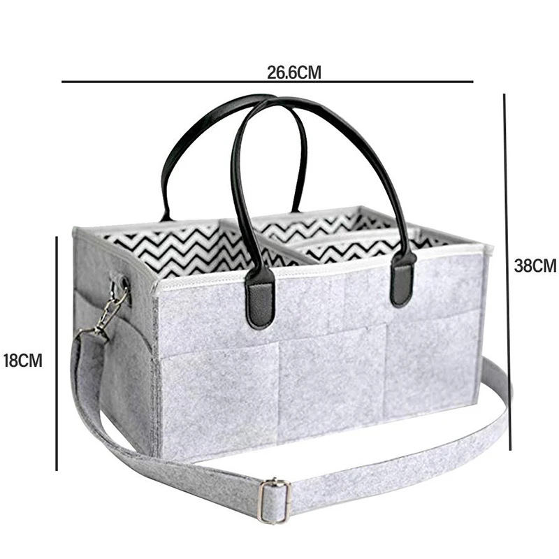 Новые складные подгузники для детей премиум-класса Caddy Organizer портативный детский контейнер для хранения с регулируемыми плечевыми ремнями корзина для хранения