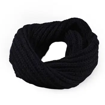 

2020 New Hot Sale Knitted Circle Wool Scarf Shawl Wrap Winter Warm Collar For Wholesale