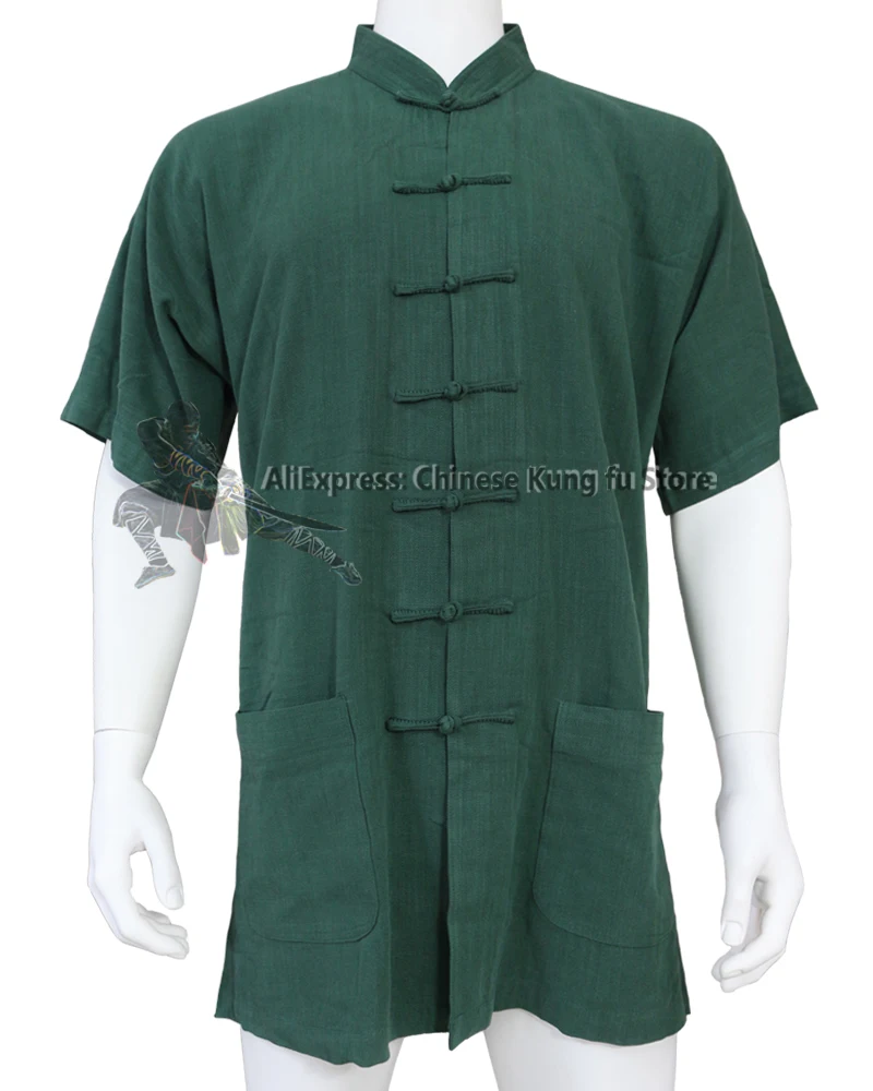 Custom Make Kung fu Tai chi Jacket Wushu Martial arts Wing Chun Shirts Clothing Thick Cotton 10 Colors | Спорт и развлечения