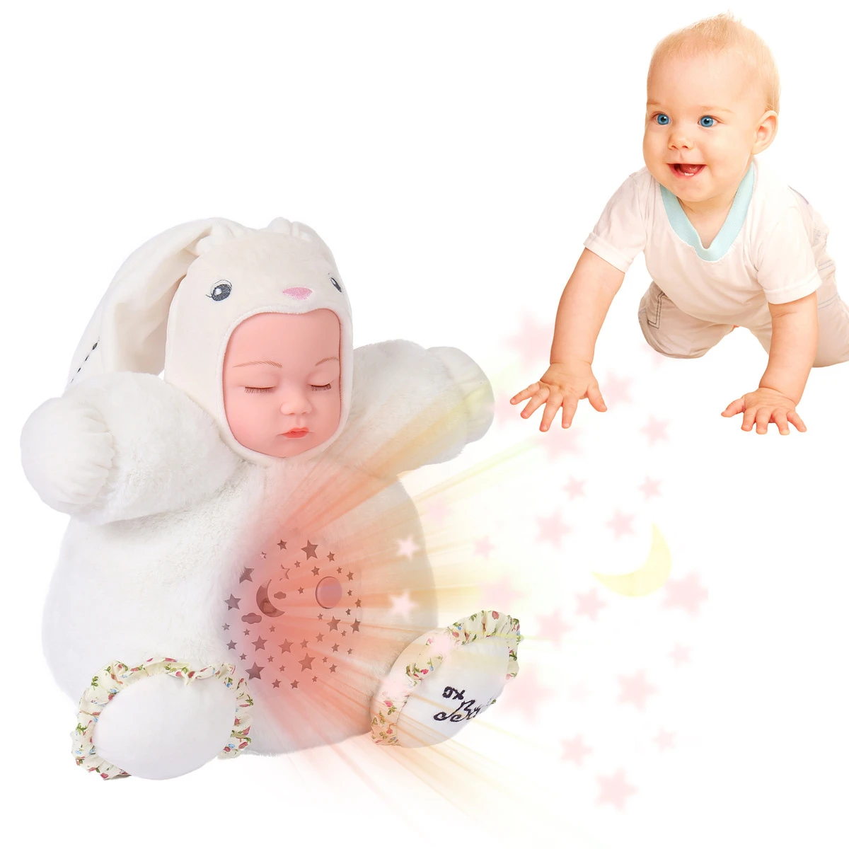 Light Up Baby Doll atelieryuwa.ciao.jp