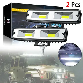 

Bar LED Work Light Lamp Floodlight Off-Road 48W 2LED Dustproof Shockproof