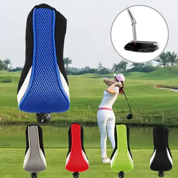 

Economic Golf Club Head Golf Club Protector Breathable Mesh Sport Storage Identification Organizi Golf Head Covers Convenient