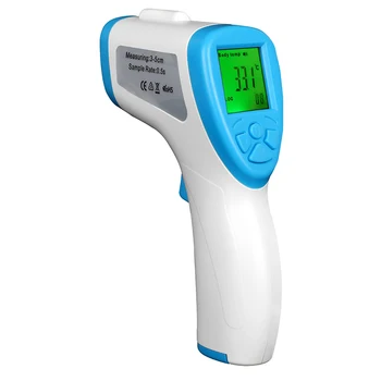 

Non-contact Infrared Forehead Thermometer For Adults And Children With Lcd Display Digital Laser Temperature Tool