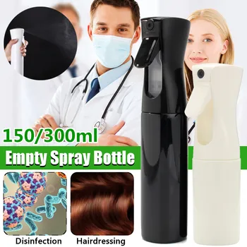 

150/300ml Portable Empty Spray Bottle Trigger Atomizer Mist Water Disinfection Sterilization Sprayer Hairdressing Salon Barber