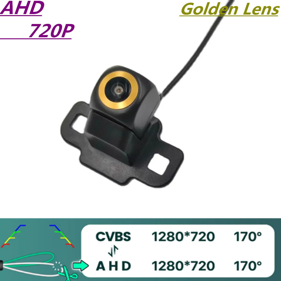 

AHD 720P/1080P Golden Lens Car Rear View Camera For Toyota RAV4 RAV 4 XA50 2019 2020 Reverse Vehicle Parking Monitor