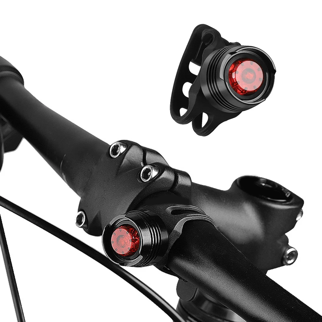 Ultra Bright Bike Tail Light, Waterproof Rear LED Accessories Fits On Any Road Bikes Bicycles, Helmets - Compact & Waterproof