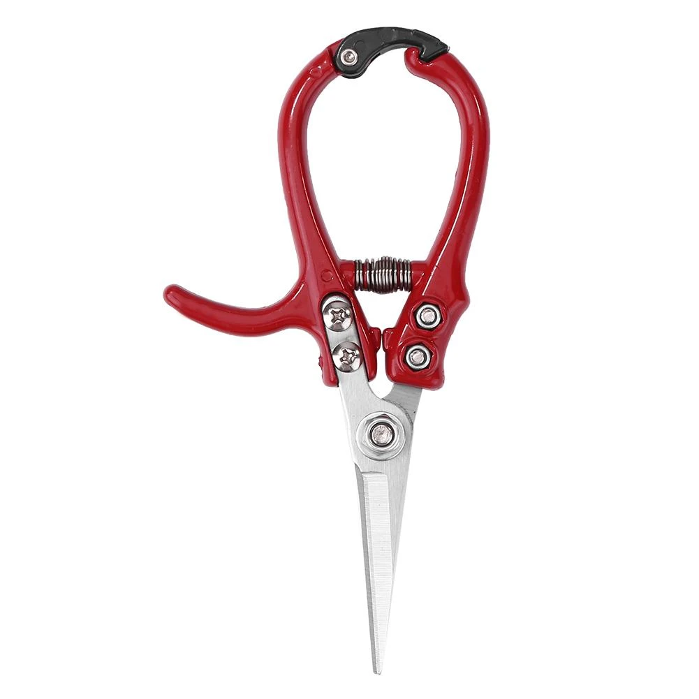 leaf blower and vacuum Labor-saving Garden Scissors Stainless Steel Spring Gardening Tree Pruning Shears Pruner Cutting Tool with Safety Buckle petrol grass strimmer