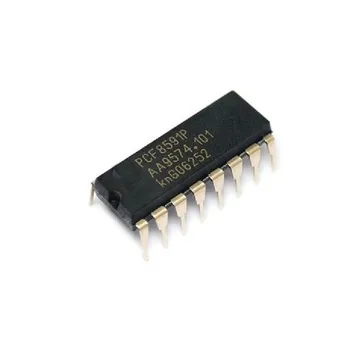

Pcf8591p Ic Adc dac 8-bit I2c 16-dip Pcf8591