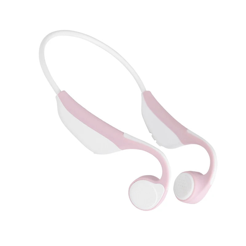 Тренд Bluetooth 5,0 костной проводимости стерео гарнитура спортивные безушные громкой связи черный/розовый/красный/белый