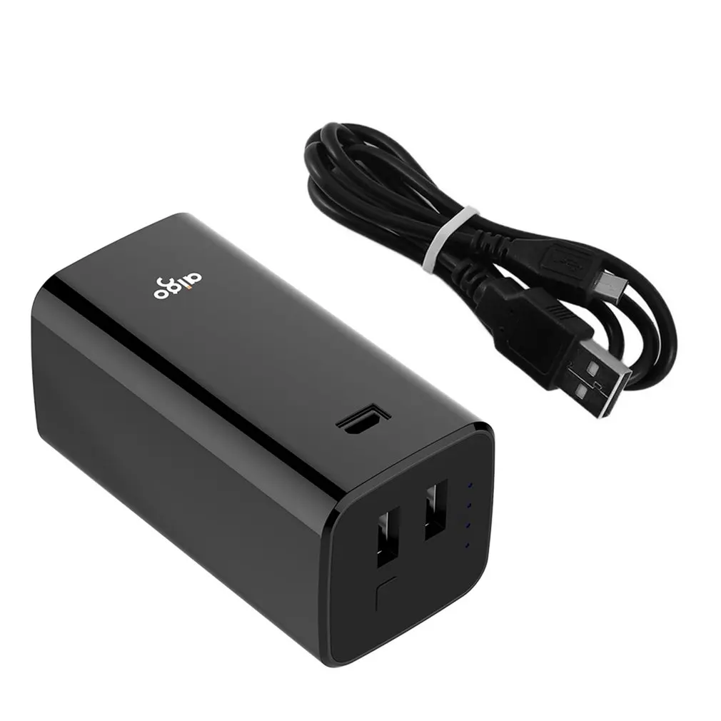 5 V/2A 10000 мА/ч, Мощность банка с эффектом приближения c зарядкой Micro-USB полимерное ядро ультра тонкий двойной Порты usb Портативный внешний Батарея быстрой зарядки Зарядное устройство