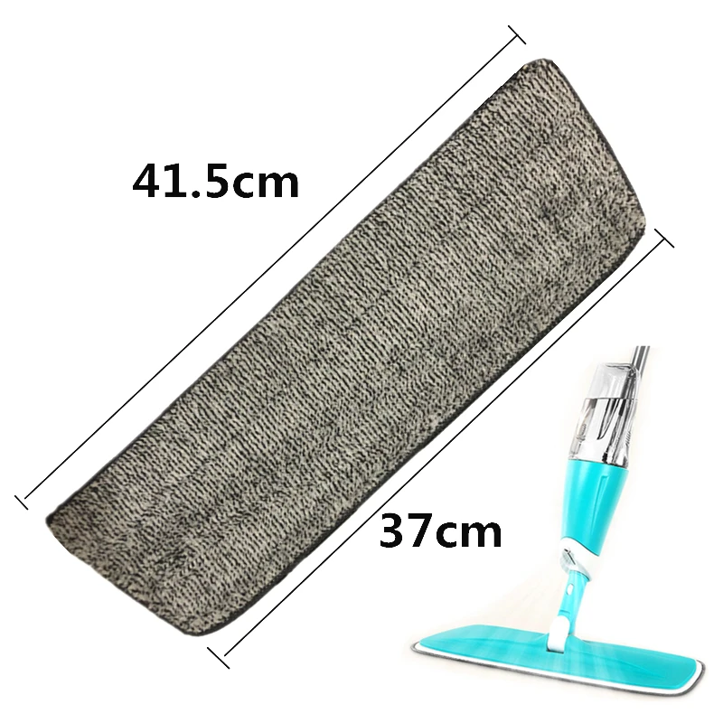 Replace Mop Rags Cloth Head Spray Flat Squeeze Mops Dust Clean Microfiber Triangle Pads Dry Floor Accessories Household Washing
