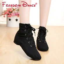 Низкая цена, мужские и женские спортивные танцевальные кроссовки, балетная обувь для джаза, танцевальная обувь на шнуровке, танцевальные ботинки, красные, черные, коричневые, розовые, белые кроссовки, 45