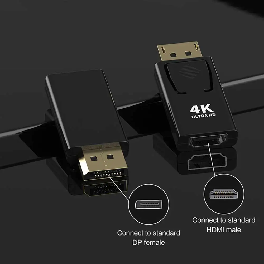 DP к HDMI Max 4K 60Hz Displayport адаптер мама-папа кабель конвертер DisplayPort к HDMI адаптер для ПК ТВ проектора DP к HDMI Max 4K 60Hz Displayport адаптер мама-папа кабель конвертер DisplayPort к HDMI адаптер для ПК ТВ проектора