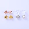 AOEDEJ Real 925 Sterling Silver Earrings Back Women Girls Earring Stopper Gold Plated Butterfly Fastener Earring Accessories 5