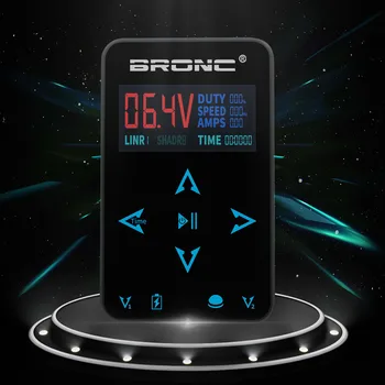 

2020 New Original HUMMINGBIRD BRONC UPGRADE Touch Screen Intelligent Digital LED Makeup Dual Tattoo Power Supplies set