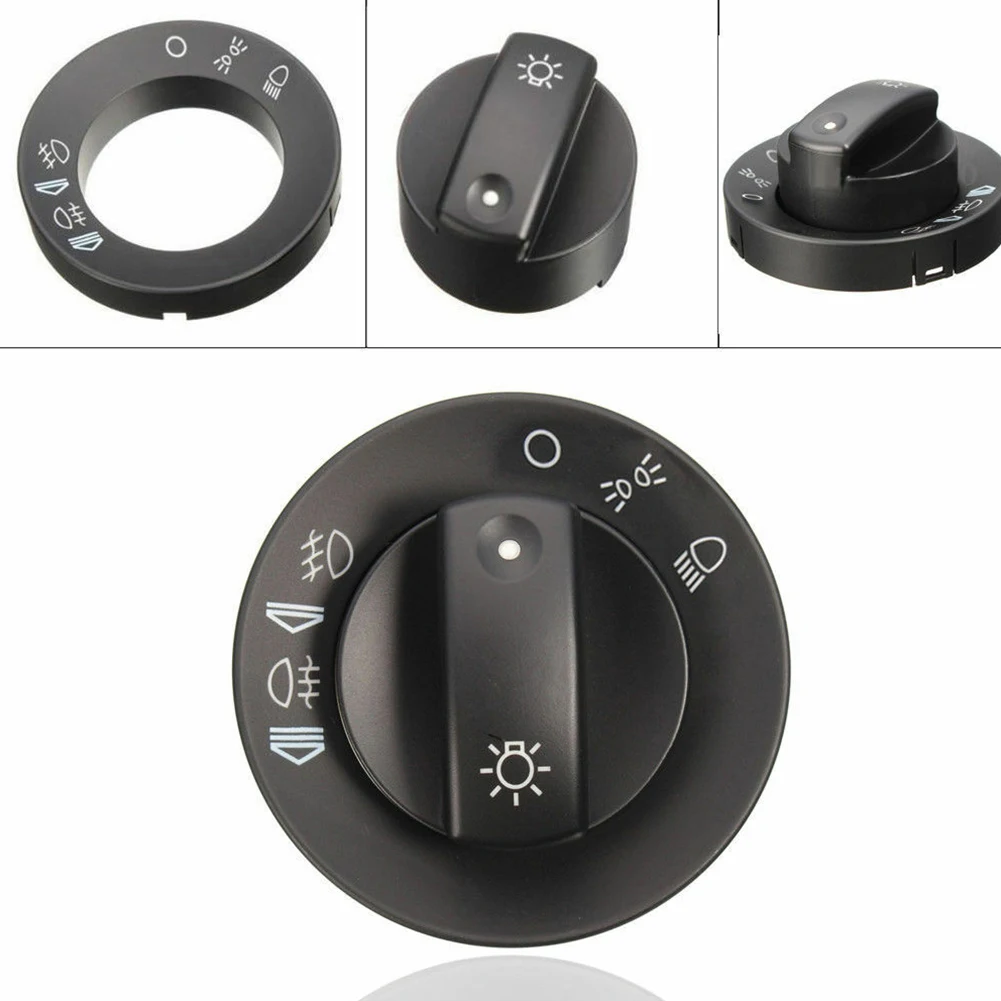 

Auto Headlight Fog Light Control Switch Cover Cap Repair Kit For AUDI A4 S4 8E B6 B7