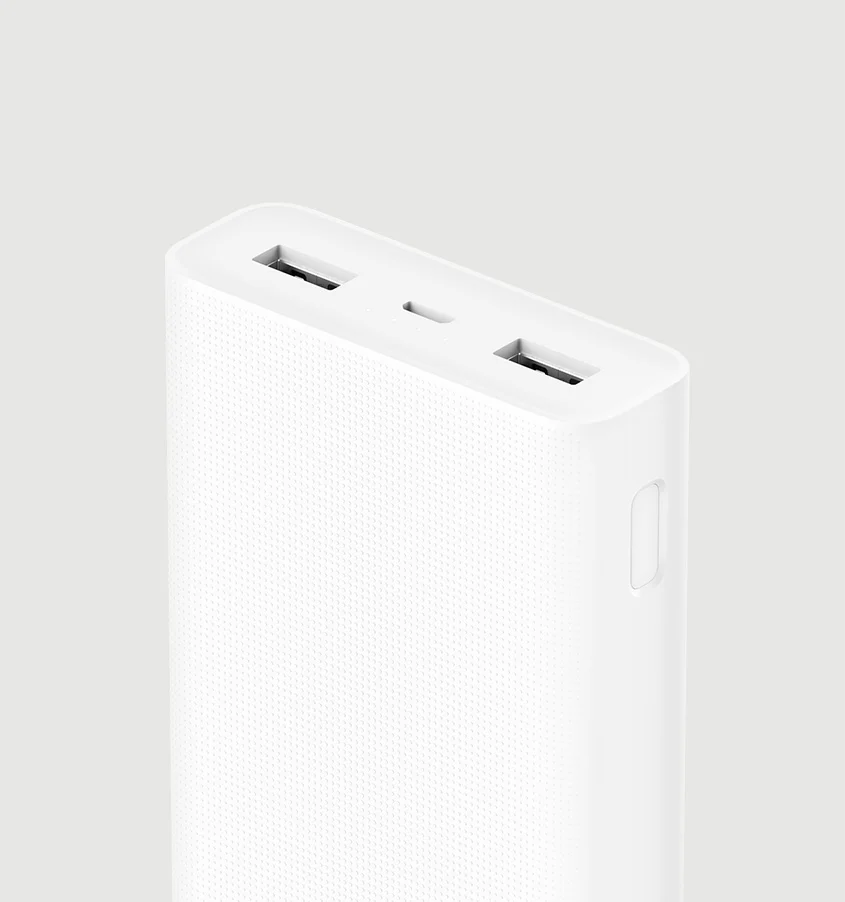 Xiaomi Mi 20000 мАч Внешний аккумулятор 2C QC3.0 Двусторонняя Быстрая зарядка портативное