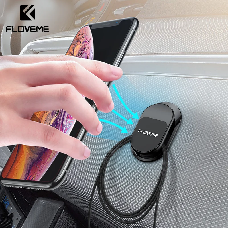 FLOVEME Magnetic Car Phone Holder Multifunction Mini Hook Mobile Magnet Wall Mount GPS Stand | Мобильные телефоны и