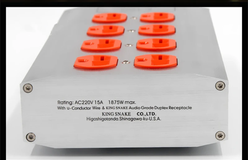 Американский стандарт hifi Разъем питания. Аудио фильтр питания US power strip
