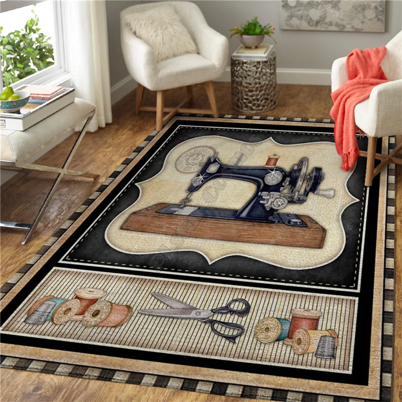 Motorcycle 3D Printed Mat Rugs Anti-slip Large Rug Carpet Home Decoration Living Flannel Print Bedroom Non-slip Floor Rug 6