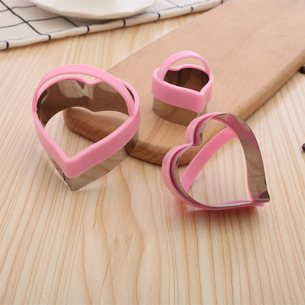 12pcs Cookie Cutters Safe Cute DIY Household Stainless Steel Durable Cookie Mold Cookie Cutters Fondant Mold for Bakery Kitchen