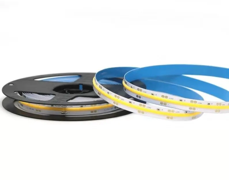 [Seven Neon] 16.4ft COB FOB IP20 DC12V/24 V 10 мм FPBC Светодиодная лента 504 светодиодный s/M 14 Вт/м WW/NW/CW с регулируемой яркостью деформируемый светодиодный светильник