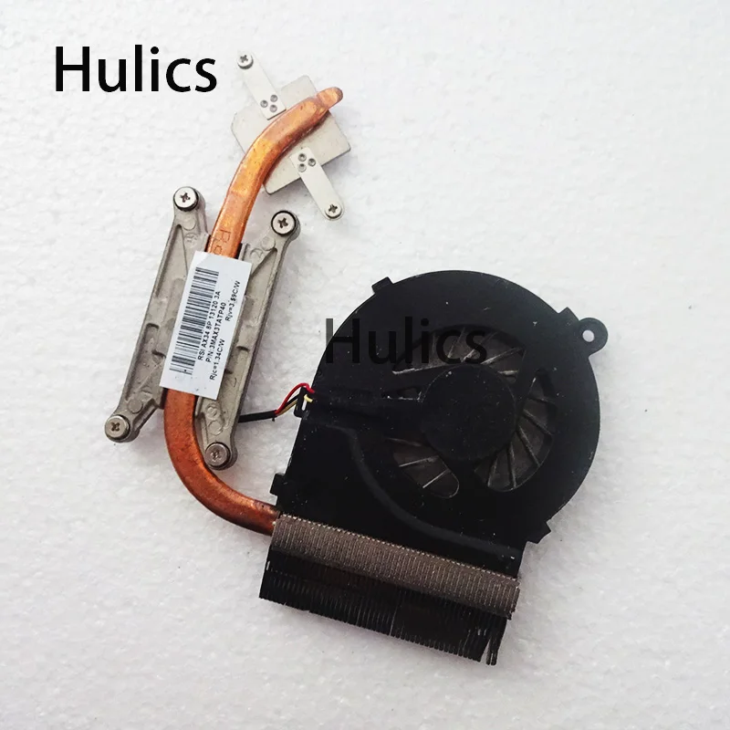 Hulics Original laptop heatsink cooling fan cpu cooler For HP CQ56 G62 G56 CQ62 CQ42 609229-001 | Компьютеры и офис