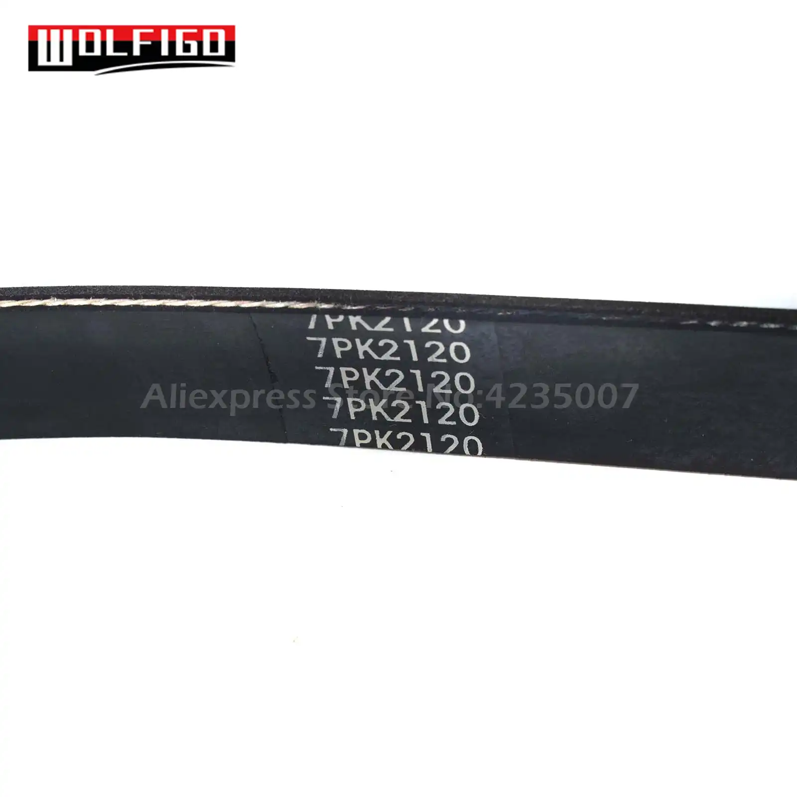 Новый ребристый ремень WOLFIGO для 4Runner TAOMA Tundra 9091602571 90916 A2001 99367 D2120 02554 7PK2120|Ремни шкивы