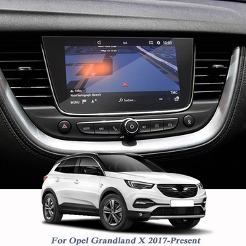 

For Opel Grandland X 2017-Present Car Styling Display Film GPS Navigation Screen Glass Protective Film Control of LCD Screen