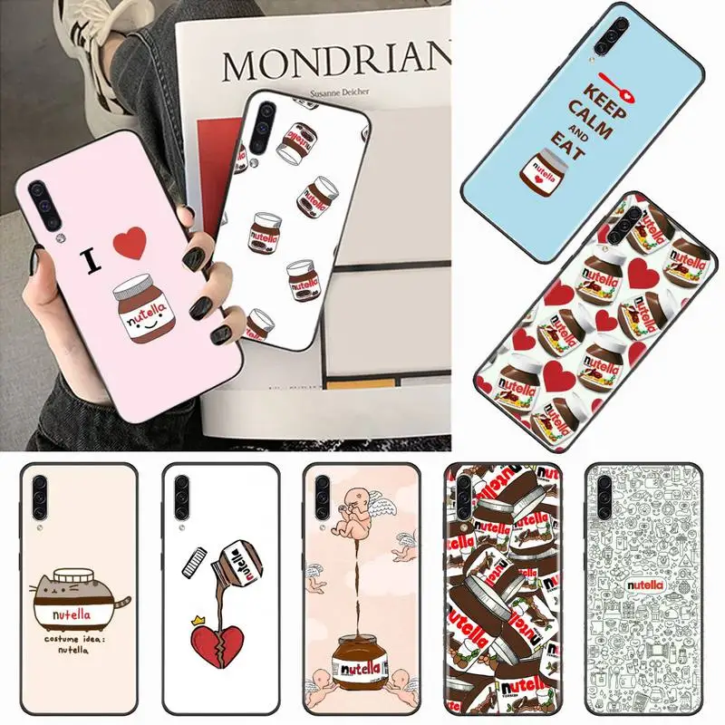 Чехол для телефона Tumblr Nutella Chocolate Food Samsung galaxy S 7 8 9 10 20 edge A 6 30 50 51 70 note plus | Мобильные