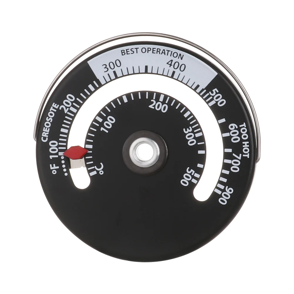 1 шт. Магнитный термометр для печи алюминиевый термометр для камина термометр для домашней плиты вентилятор для камина термометр высокая точность