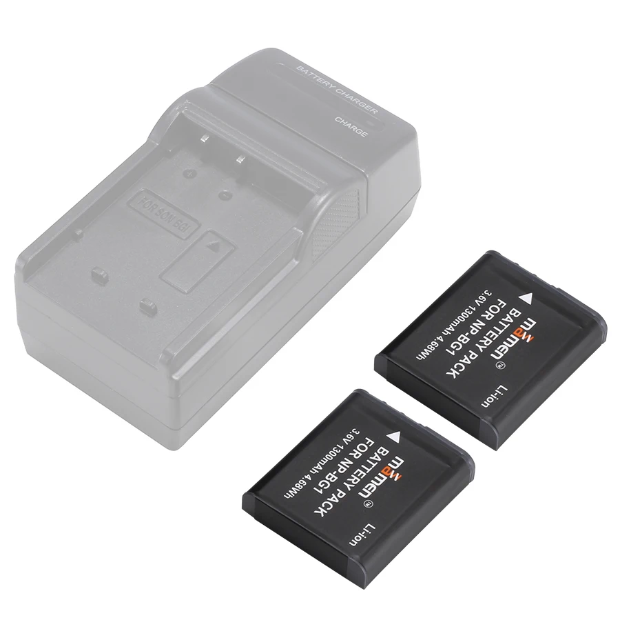Mamen 3 шт. NP-BG1 NP BG1 NPBG1 цифровой Батарея для SONY DSC W130 W210 W220 W300 H10 H50 H70 W29 Перезаряжаемые Камера батареи
