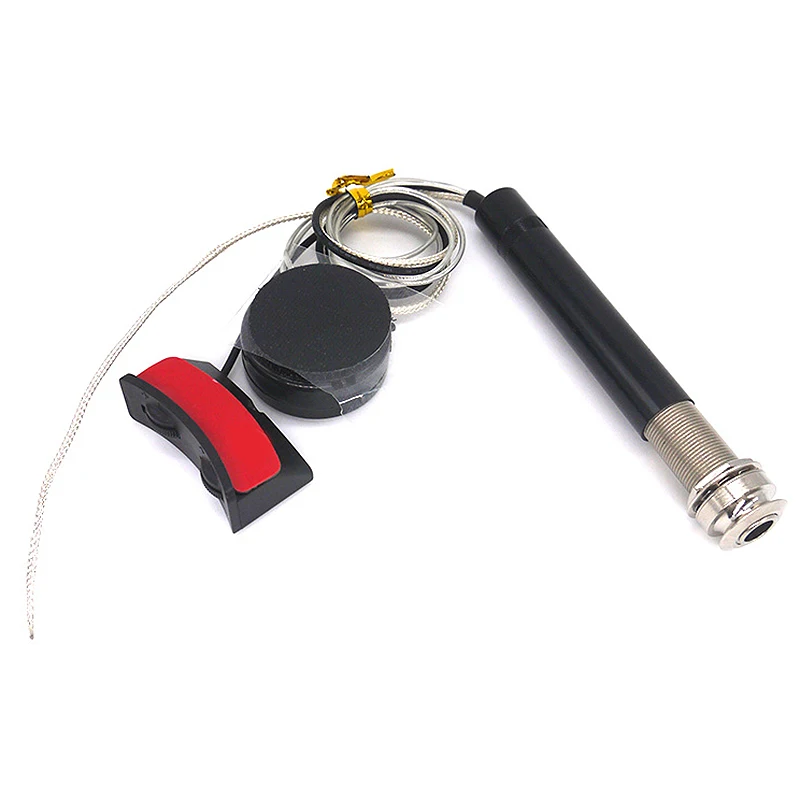 UK-1 укулеле пьезо pick up Preamp pick-Up system Jack style с регулятором громкости и тона аксессуары