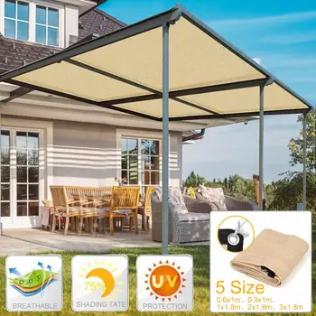 

Sun Shade Sail Outdoor Camping Hiking Yard Sun Shelter Garden Patio Awning Canopy Sunscreen Anti-UV Block
