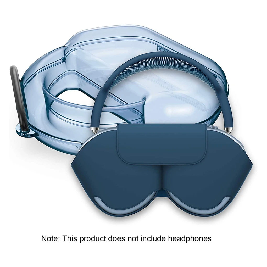 Headphone Case Portable Wireless Headphone Cover Travel Headset Storage Bag Replacement for Airpods max (only case)