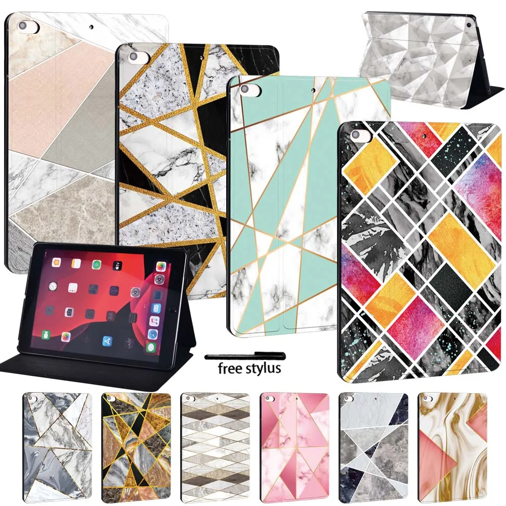 

Tablet Case for Apple Ipad 8 2020 8th Generation 10.2 Inch Lightweight Scratch Resistant Tablet Protective Case + Pen
