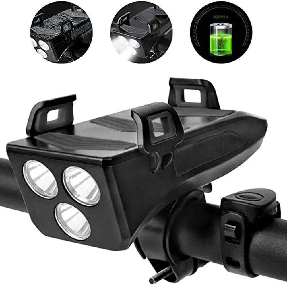 bike mobile holder waterproof with charger