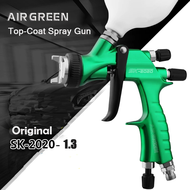 

NEW 1.3mm automative top coat spray gun excellent atomization HVLP SK2020