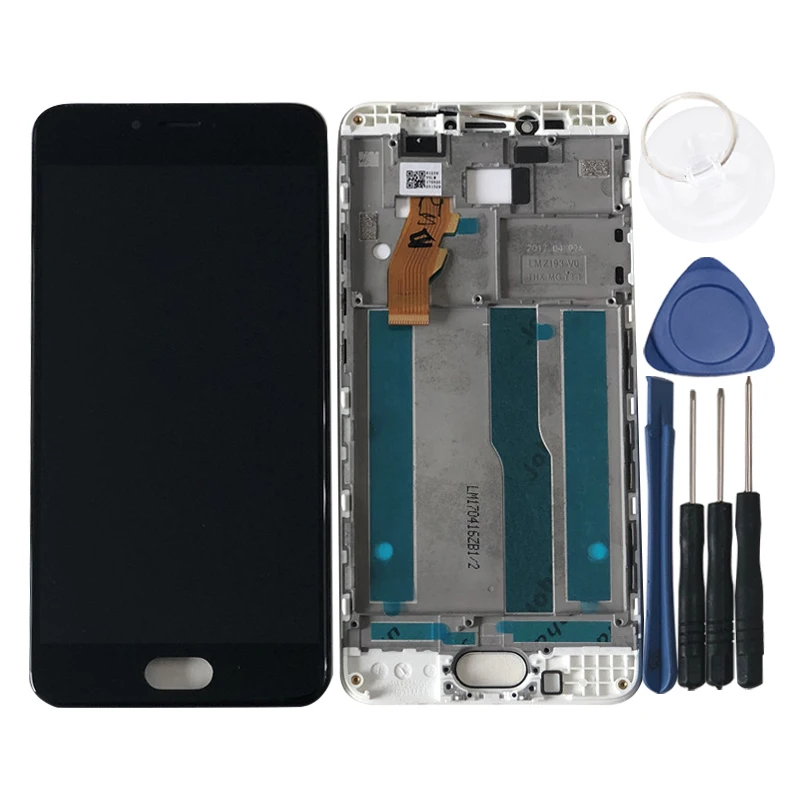 M& Sen для 5," Meizu M5S Meilan 5S M612H M612M ЖК-дисплей+ сенсорная панель дигитайзер с рамкой для Meilan 5S lcd