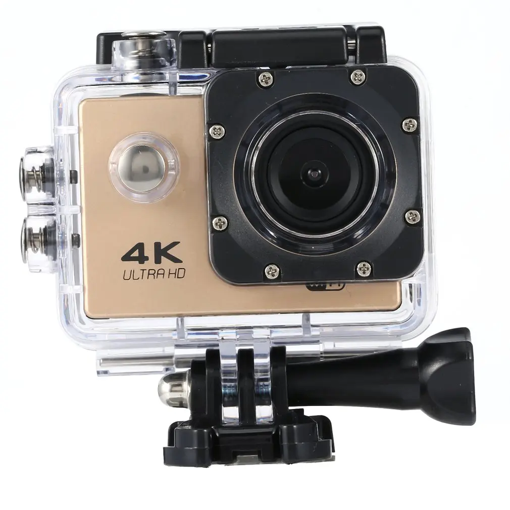 4K Экшн-камера 16MP Vision 3 Подводная Водонепроницаемая камера широкий угол WiFi Спортивная камера с монтажным аксессуаром комплект