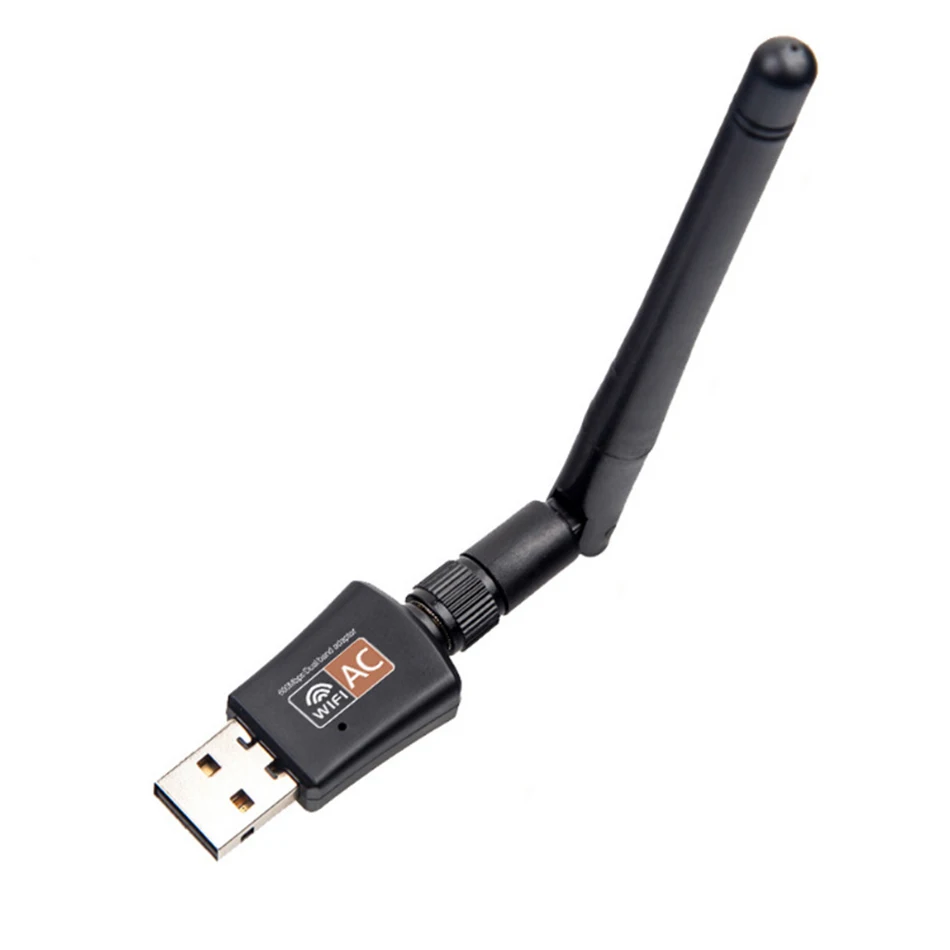 Creacube 600 Мбит/с 5 ГГц 2,4 ГГц USB Wifi адаптер USB двухдиапазонный RTL8811 Wifi Антенна Dongle LAN адаптер для настольного ноутбука ПК