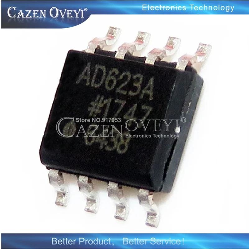 1piece New AD623A AD623AR AD623ARZ SOP-8 Instrumentation amplifier IC In Stock | Электронные компоненты и