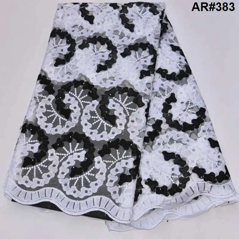 as the picture T062 африканская тюль сетка кружево Лучшая цена французская Сетка кружевная ткань вышитое кружево в нигерийском стиле ткань женская одежда материал Мода - Цвет: as the picture