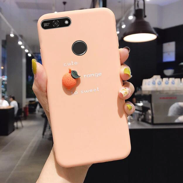 Lamocase мультяшный 3D чехол для телефона с авокадом для huawei Y5 Y6 Y7 Y9 Prime P Smart Plus Z карамельный цвет мягкая задняя крышка из ТПУ